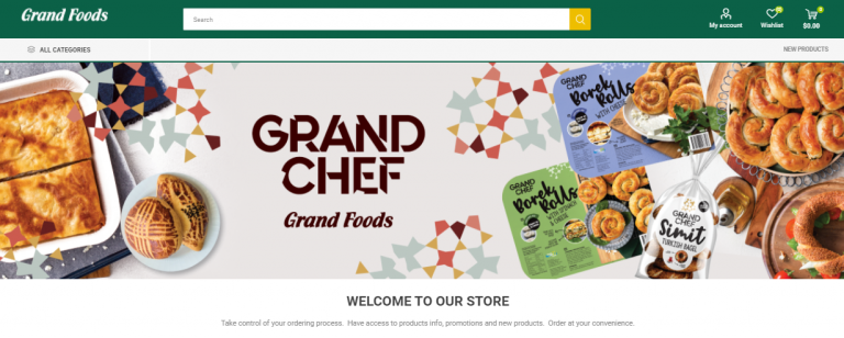 Grand Foods - Online wholesale store